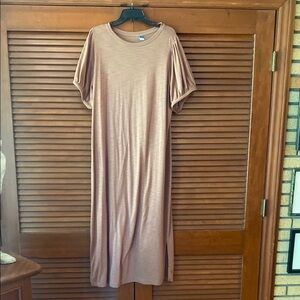 Old Navy Women's Maxi Dress in Tan